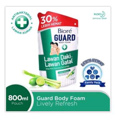 Biore Guard Lively Refresh 800 ml Sabun Mandi Cair