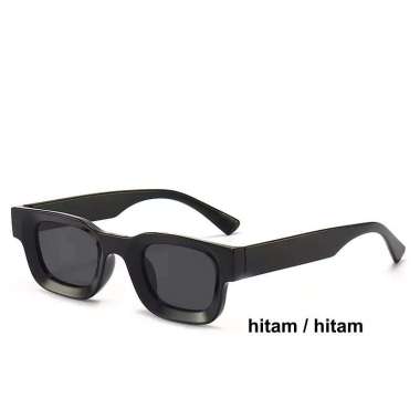 Alimama - KACAMATA PERSEGI - Kaca Mata Vintage Pria Wanita Fashion Anti Radiasi Kekinian Murah Medan