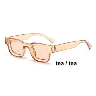 Alimama - KACAMATA PERSEGI - Kaca Mata Vintage Pria Wanita Fashion Anti Radiasi Kekinian Murah Medan