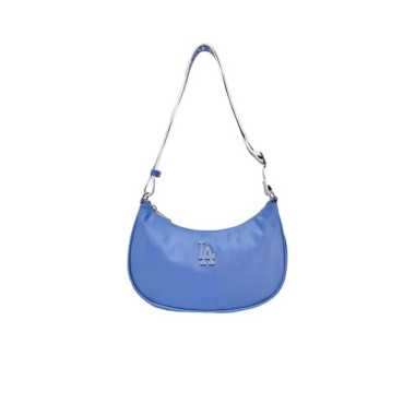 MLB LA DODGERS NYLON HOBO BAG BLUE 100% Authentic