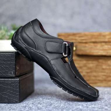GRANDABLE DRAKEN Sepatu Formal Casual Kerja Kantor Keren Kasual Kulit Asli Pria Cowok / Cowo Kekinia