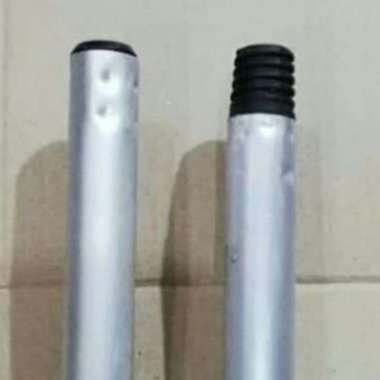 Gagang Karet Dorong Sikat Lantai Kain Pel Nagata Stainless Ulir Polos