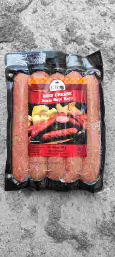 EL PRIMO BEEF CHEESE sosis sapi keju 500gr