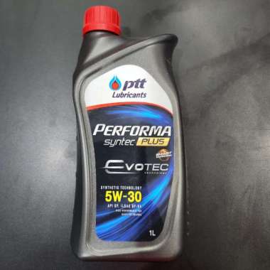 PTT Lubricant Performa Syntec Plus 10W40 1 Liter Oli Mesin Bensin 5W-30
