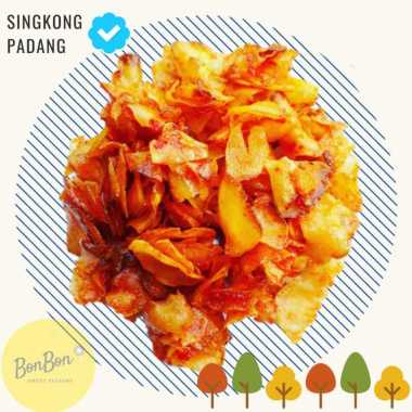 KERIPIK SINGKONG PADANG BALADO / KRIPIK SINGKONG LENGKET PEDES MANIS