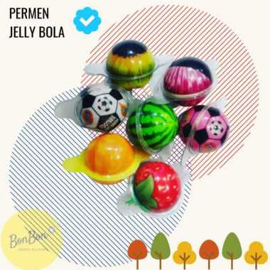 FRUIT JELLY CANDY / PERMEN JELLY BOLA BENTUK PLANET GUMMY