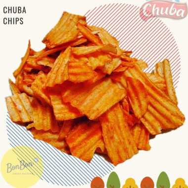 KERIPIK CHUBA / KRIPIK SINGKONG (CASSAVA CHIPS) 250 GRAM