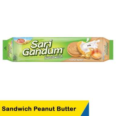 Roma Sari Gandum Coklat Sari Gandum Kacang 108 gram Kacang