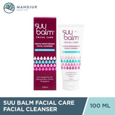 Suu Balm Facial Cleanser Dry Itchy Sensitive Skin 100 mL - Pembersih Wajah Kulit Kering dan Sensitif