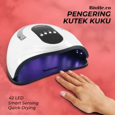 Pengering Kutek Kuku UV LED Nail Dryer 42 LED 120 W - S9 - White White