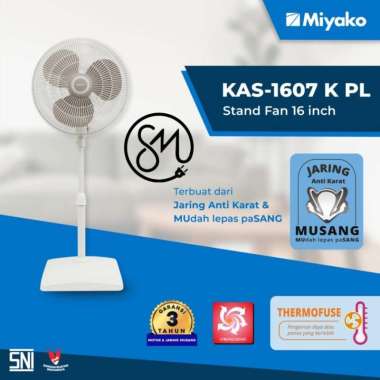 Kipas angin Miyako KAS-1607 K PL
