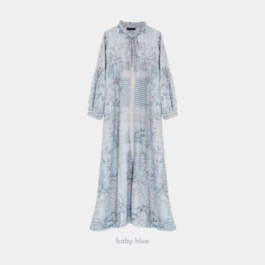 Bigissimo Eid Raya Series - Nazalea Luxury Dress | Atasan Dress Wanita Gamis Mewah Big Size Jumbo 1X