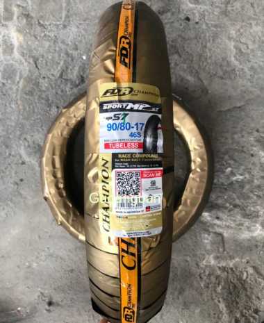 PAKET 2 buah ban MP57 90 / 80 - 17 Ban Luar Matic