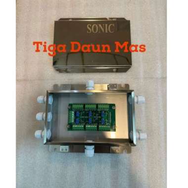 Junction Box Sonic 6 Hole Stainless / Junction Box Sonic 6 Load Cell Stainless / Terminal 6 Load Cel
