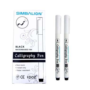 Simbalion Simbalion Calligraphy pen / Pena Kaligrafi (1 lusin) /Fountain Pen 2.0