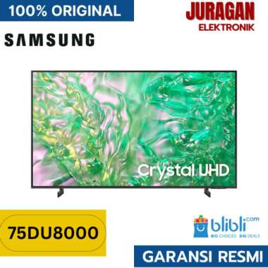 Samsung 75DU8000 Crystal UHD 4K Smart TV 75 Inch