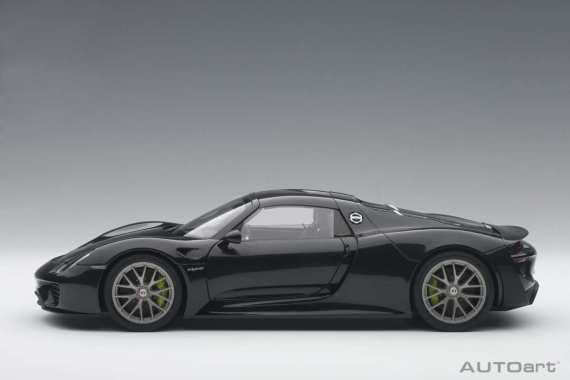 1/18 AUTOART PORSCHE 918 SPIDER BLACK