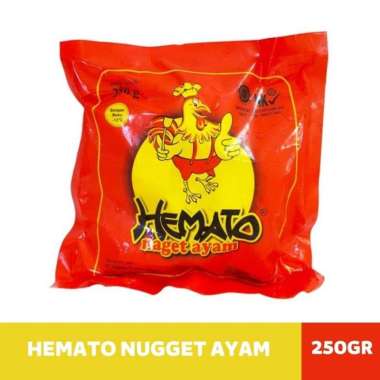 HEMATO Nugget Ayam Reguler / Chicken Nugget Hemato 250gr