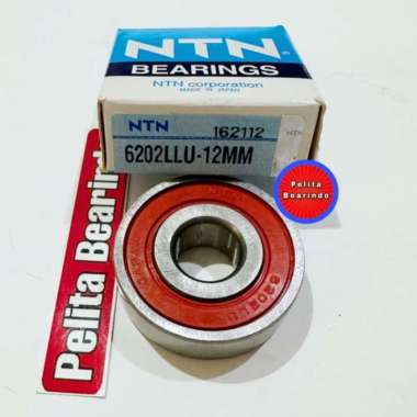 Bearing 6202 - 12 mm special bore NTN tutup karet 6202-12mm LLU