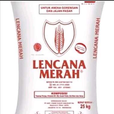 Terigu Lencana Merah sak dan timbangan 1sak