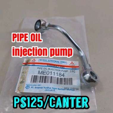 Pipa injeksi/pump injection pipe oil mitsubishi canter ps125 ME011184