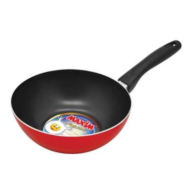 Maxim Valentino Wajan Penggorengan Teflon Anti Lengket 24cm Deep Wok