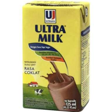 Susu Ultra 125ml Coklat