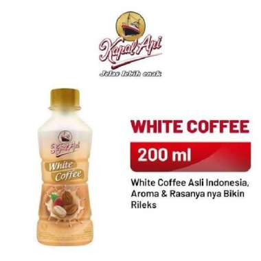 Kapal Api botol 200ml x 12 kotak White Coffee