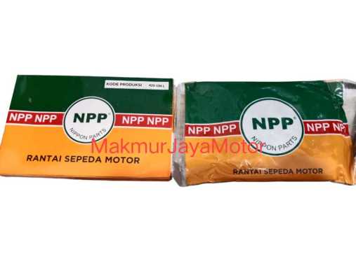 Rantai Motor NPP 420 - 104L Supra X 125 Kharisma Revo Fit