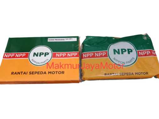Rantai Motor NPP 420 - 108L Kaze ZX 130 Vega ZR Jupiter Z New