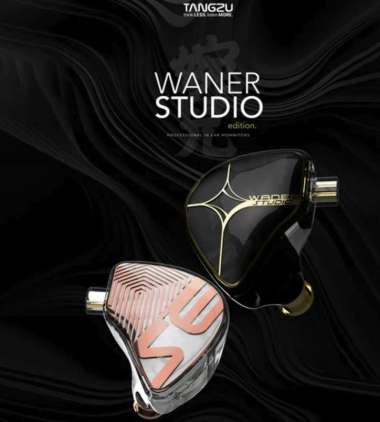 Tangzu Wan Er / WanEr Studio Edition 10mm Dynamic Driver In Ear Monitor WHITE