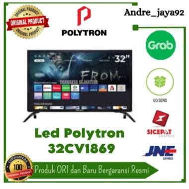 Led Smart Tv Sound Bar 43 Inch Polytron PLD-43BCV8868