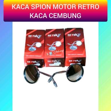 Kaca Spion Motor Model Bulat Kaca Cembung Universal YAMAHA