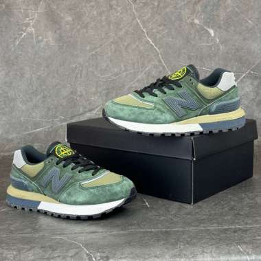Sepatu New Balance 574 Legacy X Stone Island Dark Green U574LGIL 42