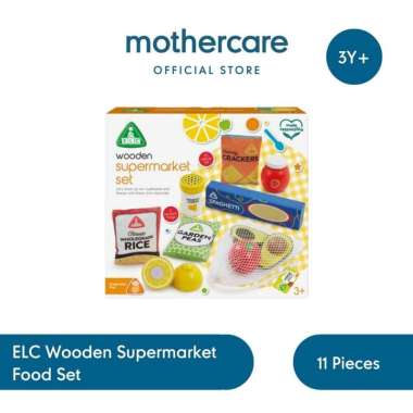 ELC Wooden Supermarket Food Set - Mainan Masak Masakan Anak