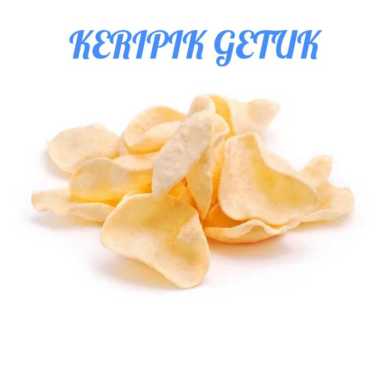Keripik Getuk Singkong Asin Putih / Kripik Singkong Getuk Original / Cassava Chips