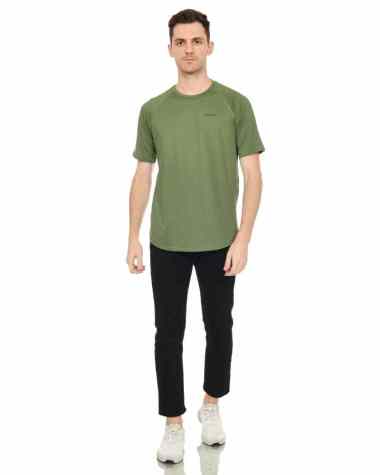 Cottonology Jersey Olahraga Running Pria Hijau M