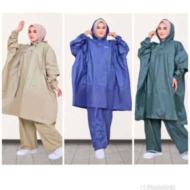 [ELMONDO 716] JAS HUJAN SETELAN LENGAN PONCO/JAS HUJAN DEWASA PONCO LENGAN+CELANA/JAS HUJAN DEWASA N