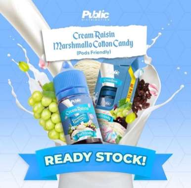 Cream Raisin Marshmallow V3 30ML by Public Distribution