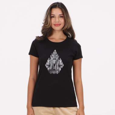 VOLCOM GCT HOLZ Kaos Wanita XS Black