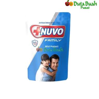 duta buah nuvo body wsh biru 400ml
