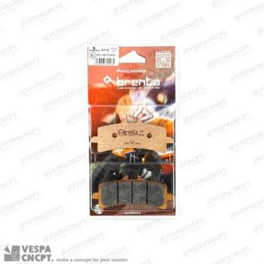 Brake Pad Brenta Sintered Kampas Rem Brembo M4 M50 Gp4rx Gp4rr Gp4rs