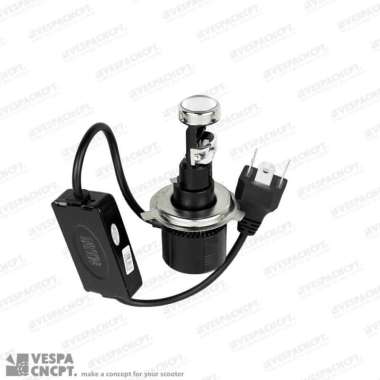 Rtd Headlamp Led M8 White Vespa Sprint Primavera Lx S Gts