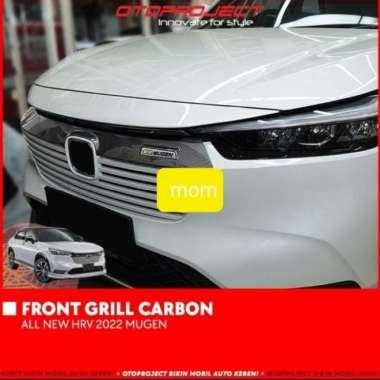 Otoproject Front Grill Cover Depan Mugen All New HRV 2022-2024 Carbon