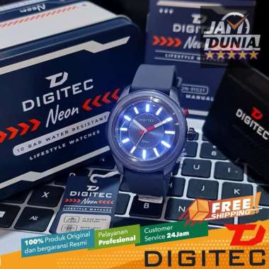JAM TANGAN DIGITEC NEON ORIGINAL - JAM DIGITEC BDN-9103T BL BDN 9103T JAM DIGITEC 9103 JAM TANGAN PR