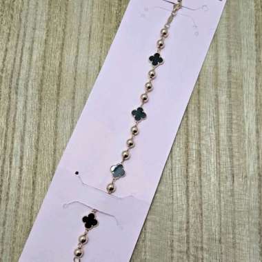 gelang emas wanita fashion 17k/87, 6.36gr, P : 17