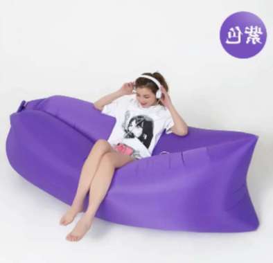 Sofa Angin Kursi Angin Sofa Pantai Sofa Portable Sofa Murah Kasur Angin Kursi Malas Pantai Ungu