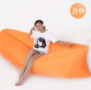 Sofa Angin Kursi Angin Sofa Pantai Sofa Portable Sofa Murah Kasur Angin Kursi Malas Pantai Orange
