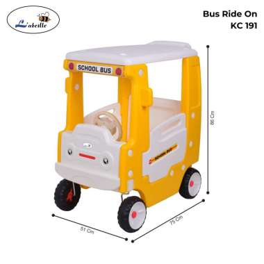 Labeille KC 191 Bus Ride On School Bus