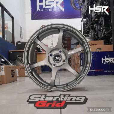 Velg Mobil HSR MISAKI R16 Cocok Untuk Brio, City, Corolla, Sigra, Sirion - Pelek Ring 16 Mirage, Mob